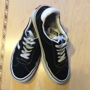 Kids Vans Old Skool Suede Shoes Size 4.5